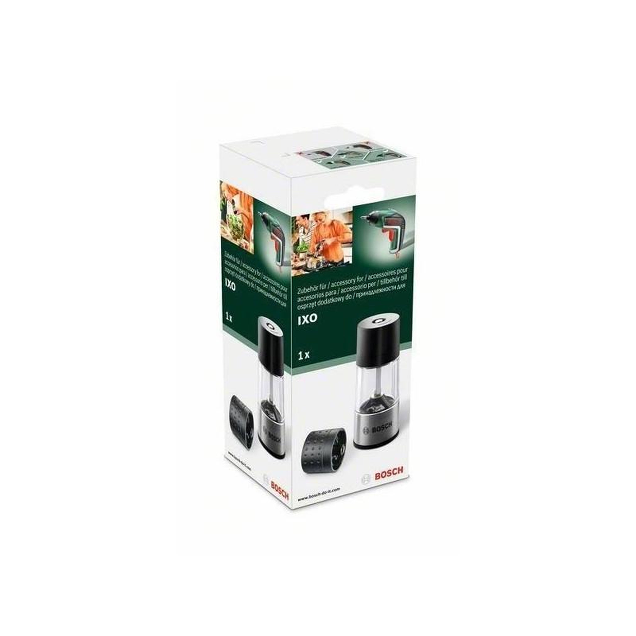 Voir la diapositive 2 : BOSCH BOSCH Tournevis - Adaptateur IXO Spice (sel