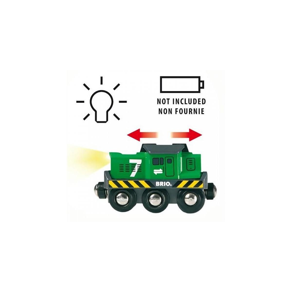 Brio 33214 Locomotive de Fret a pile