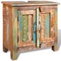 Voir la diapositive 5 : VIDAXL Ensemble meuble sous vasque et miroir en bois massif recycle