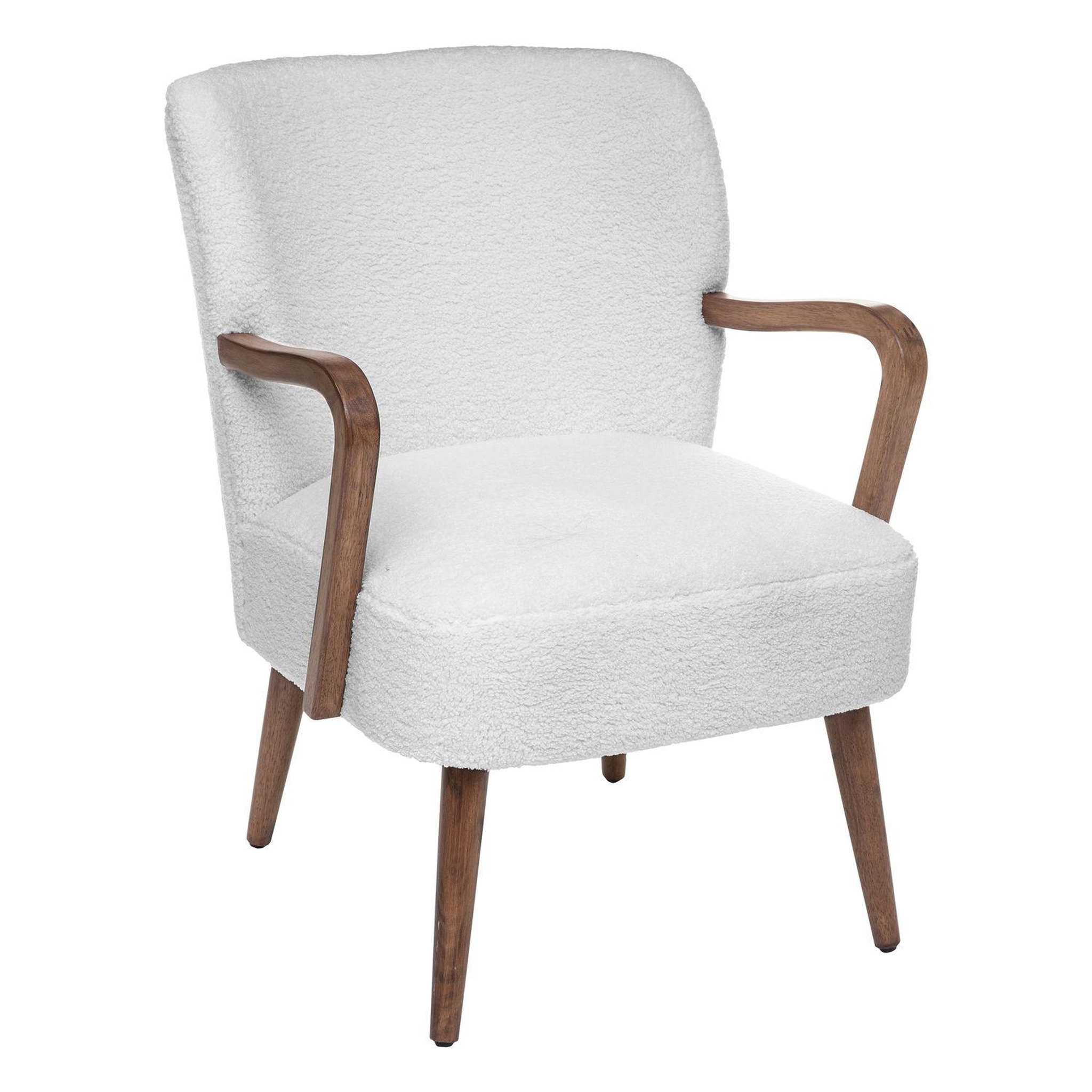 Voir la diapositive 1 : ATMOSPHERA Fauteuil de table effet velours Sango