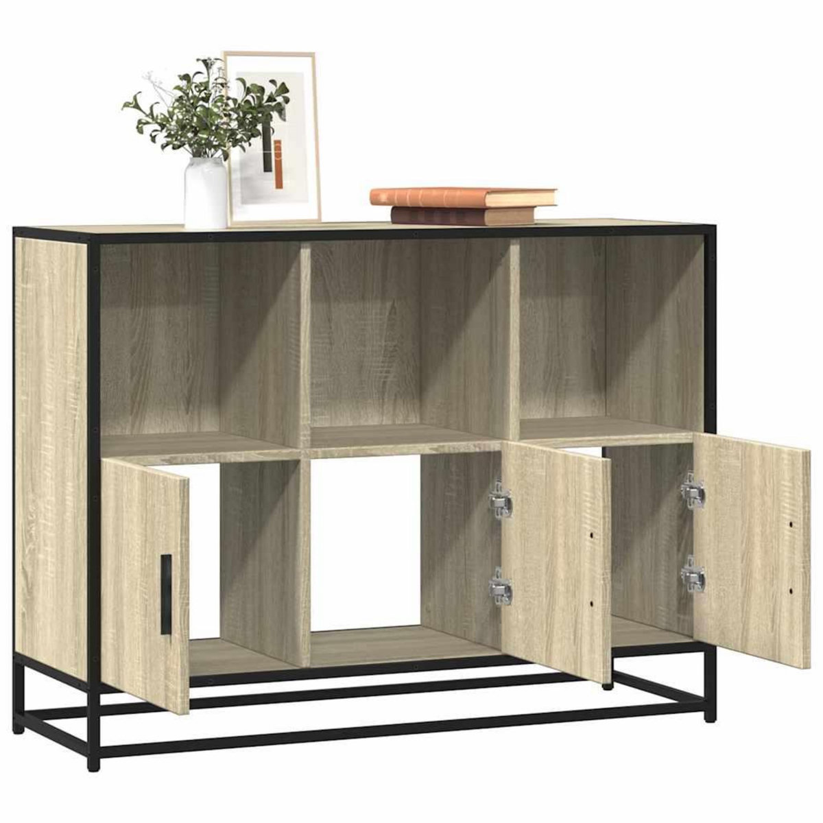 VIDAXL Buffet chene sonoma 100x35x76 cm bois d'ingenierie
