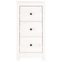 Voir la diapositive 5 : VIDAXL Buffet blanc 40x35x80 cm bois massif de pin