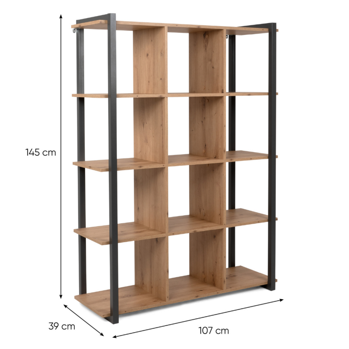 CONCEPT USINE Meuble à étagères style industriel KOTOR