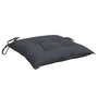 Voir la diapositive 5 : VIDAXL Coussins de chaise lot de 2 anthracite 50x50x7 cm tissu oxford
