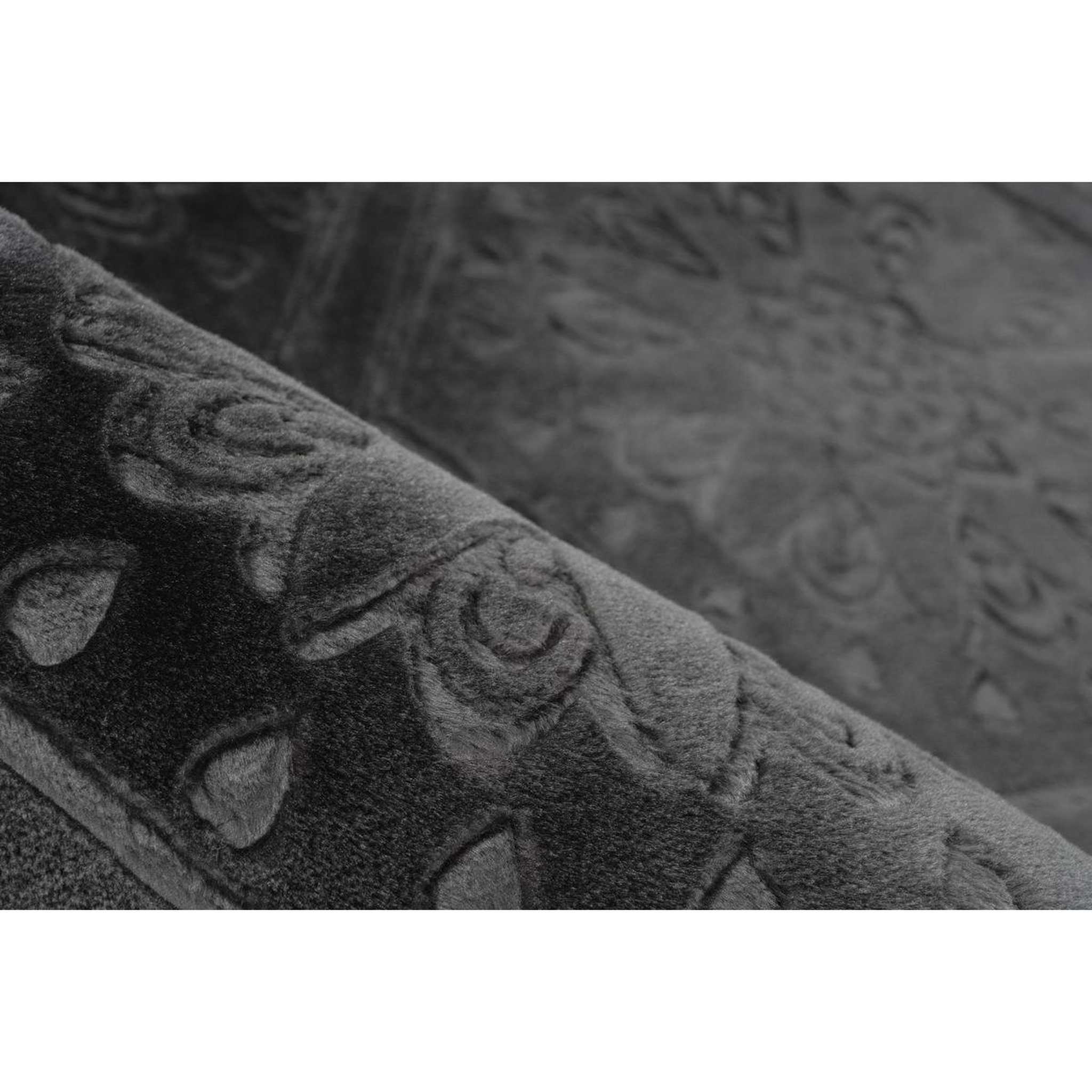 Voir la diapositive 3 : Paris Prix Tapis Moderne Fait Main  Monroe II  Anthracite