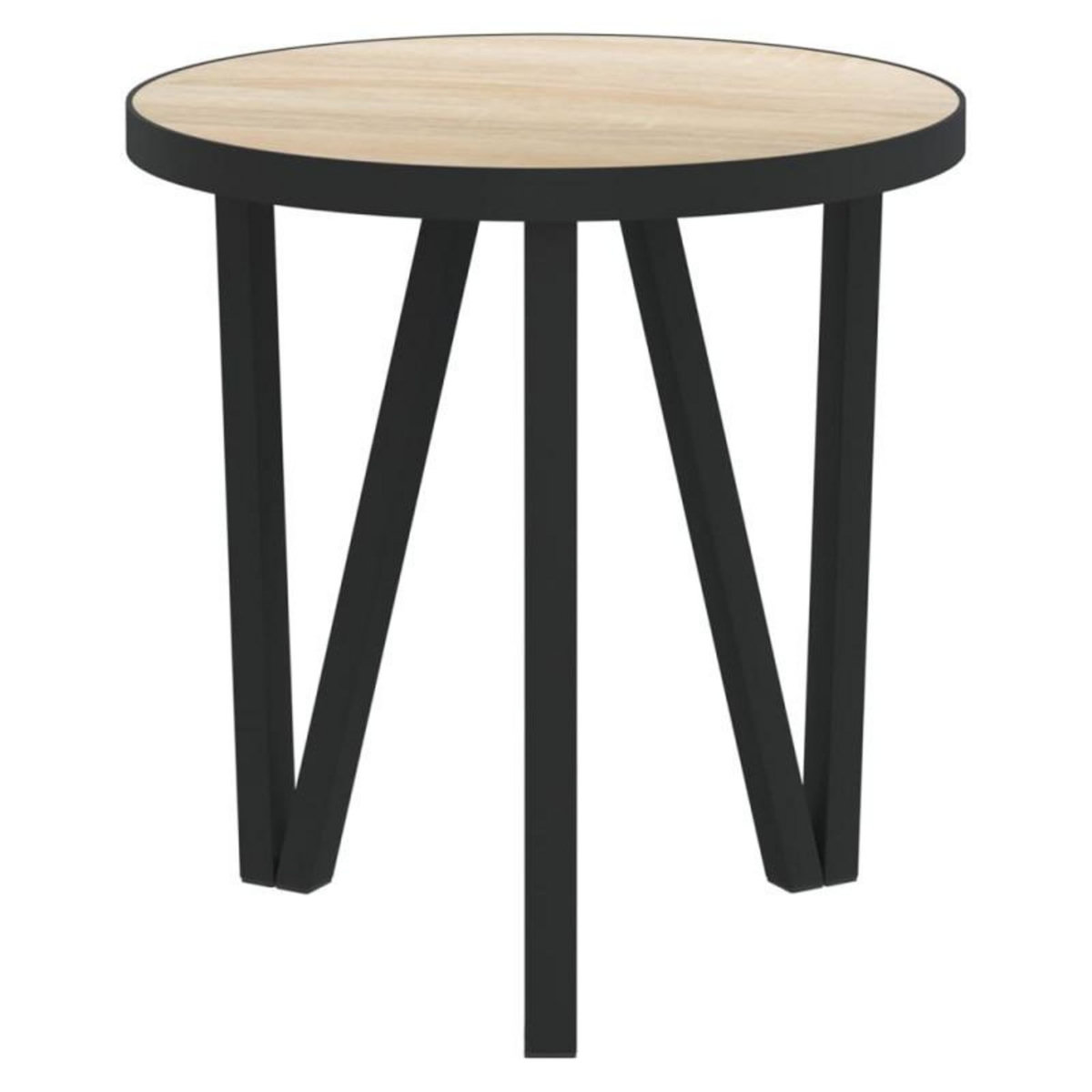 VIDAXL Table à thé Chêne Sonoma Ø35 cm MDF