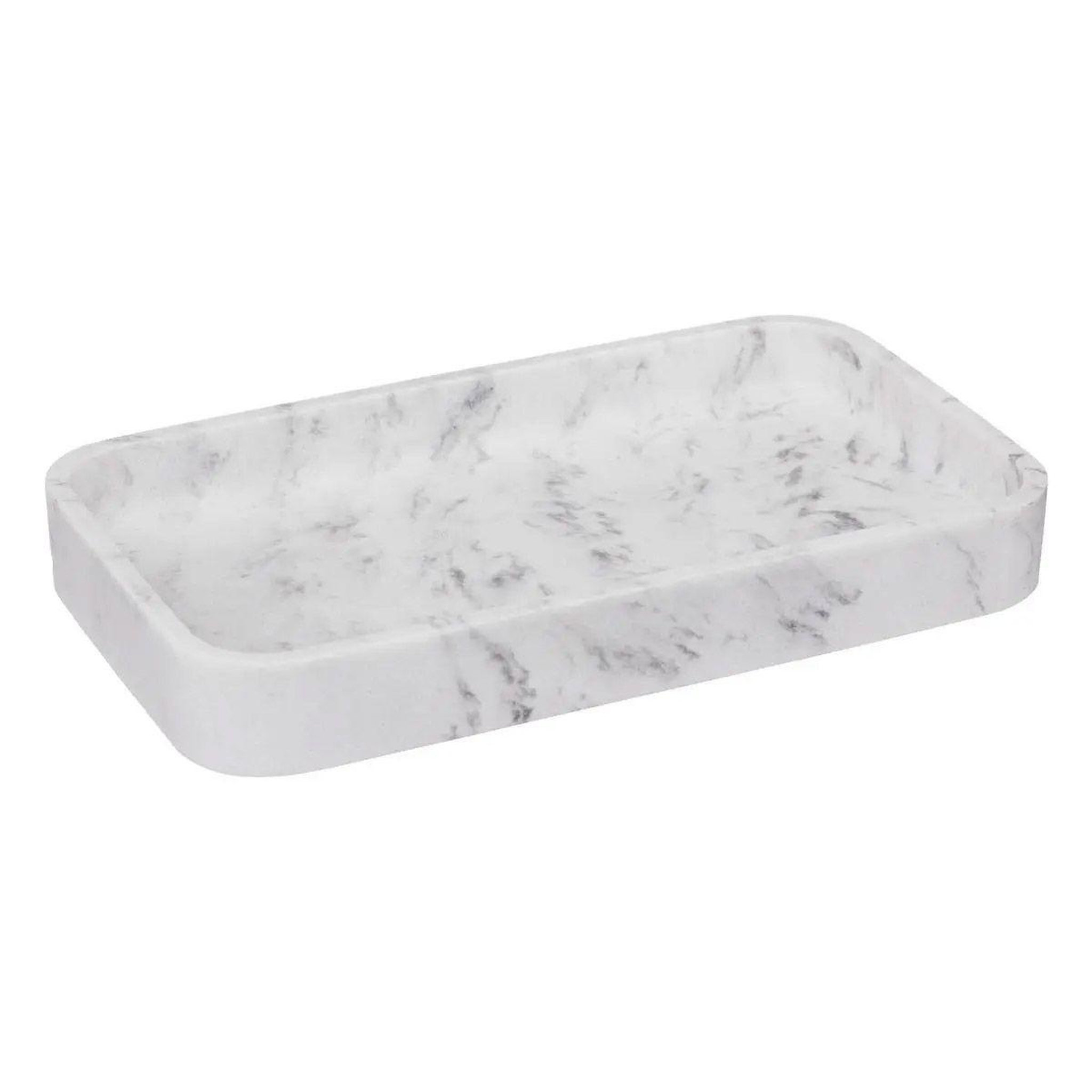 FIVE Plateau de rangement design  léa  19cm blanc