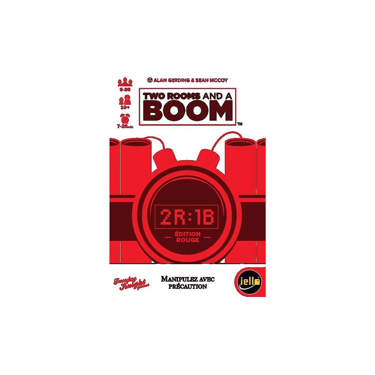 Iello Jeu de société iello Two Rooms and a Boom
