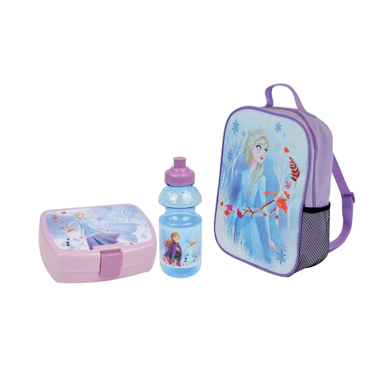 LUDO STORE Reine des neiges Ensemble go ter Sac isotherme Gourde Boite Go ter