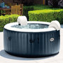 Voir la diapositive 2 : INTEX Spa gonflable PureSpa Blue Navy rond Bulles 6 places - Intex