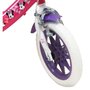 Voir la diapositive 3 : Disney Minnie Vélo enfant 12'' Fille - Modèle Minnie pour enfant de taille 85 à 100 cm avec stabilisateurs - 1 frein - Panier avant - Porte poupée arrière et roues bâtons