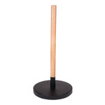 Paris Prix Porte Essuie-Tout  Bois  31cm Noir