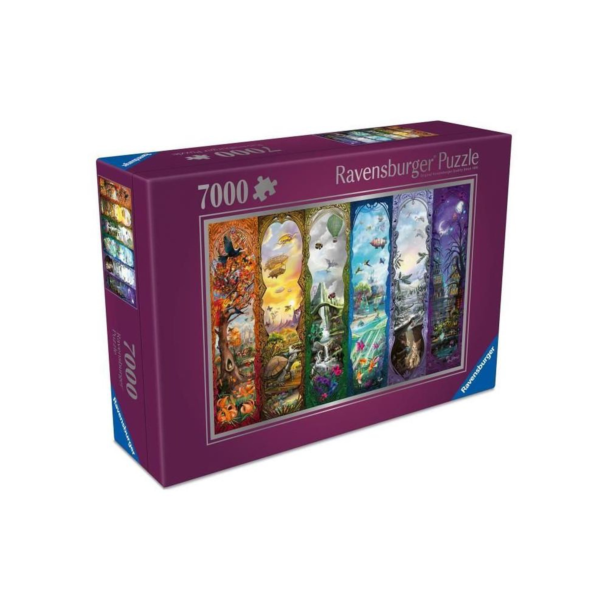Voir la diapositive 2 : RAVENSBURGER Puzzle 7000 pièces Les Six Portails – Adulte – Très grand format – Haute qualité