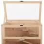Voir la diapositive 6 : PAWHUT Cage pour hamsters souris petits rongeurs multi-niveaux 5 étages 10 plateformes bois de pin 60 x 40 x 120 cm