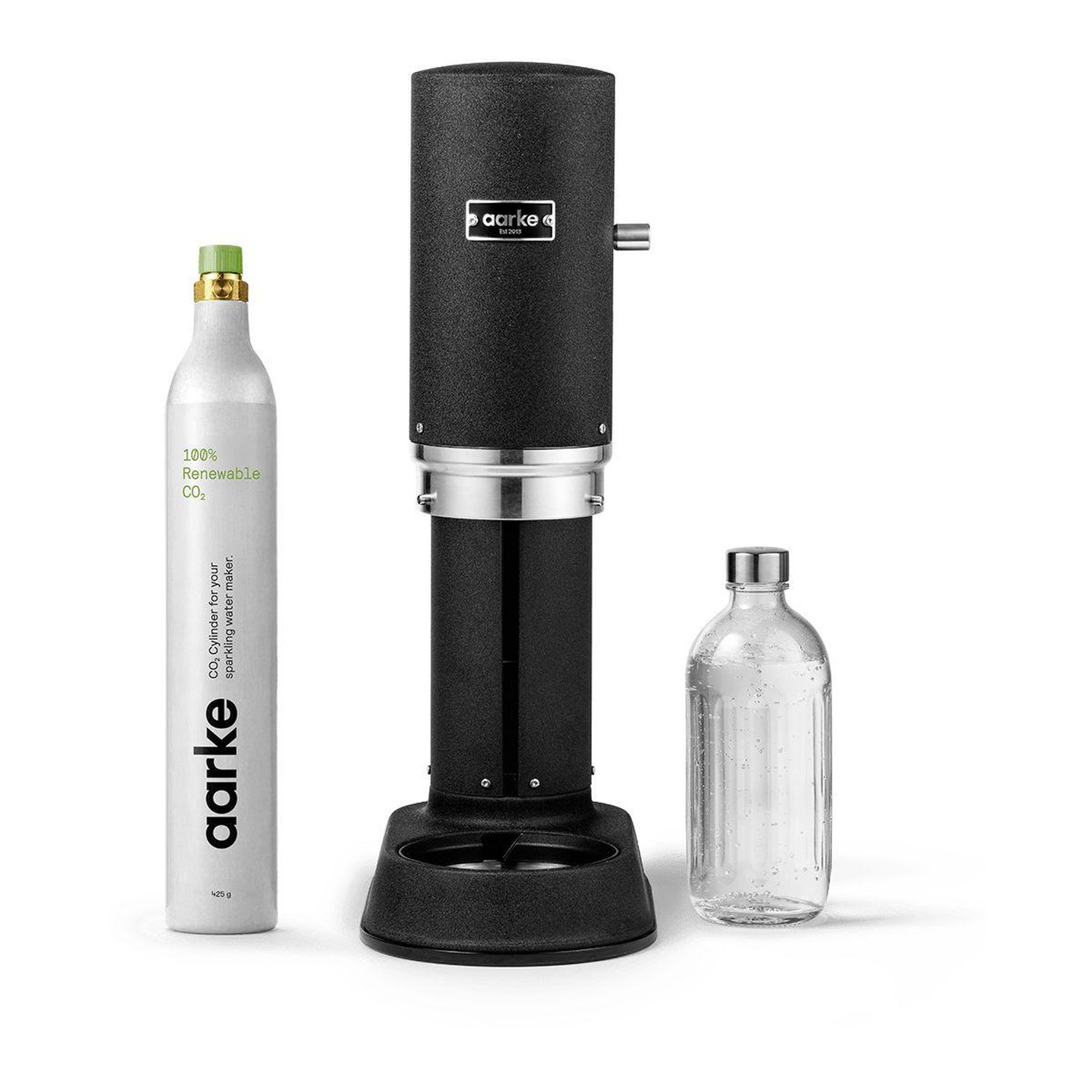 Pack Machine à Soda Aarke Carbonator 3 – Acier Inoxydable, Cylindre CO2 Inclus - vue 2