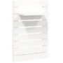 Voir la diapositive 5 : VIDAXL Etageres de chevet murales 2 pcs Blanc Bois de pin massif
