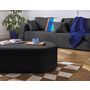 Voir la diapositive 2 : BEST MOBILIER Miro - pouf en velours texturé