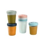 BEABA BEABA, Set 2eme age 6 portions clip de conservation - 6x250ml