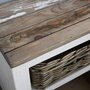 BOIS DESSUS BOIS DESSOUS Table de chevet en bois de pin recyclé 45 cm