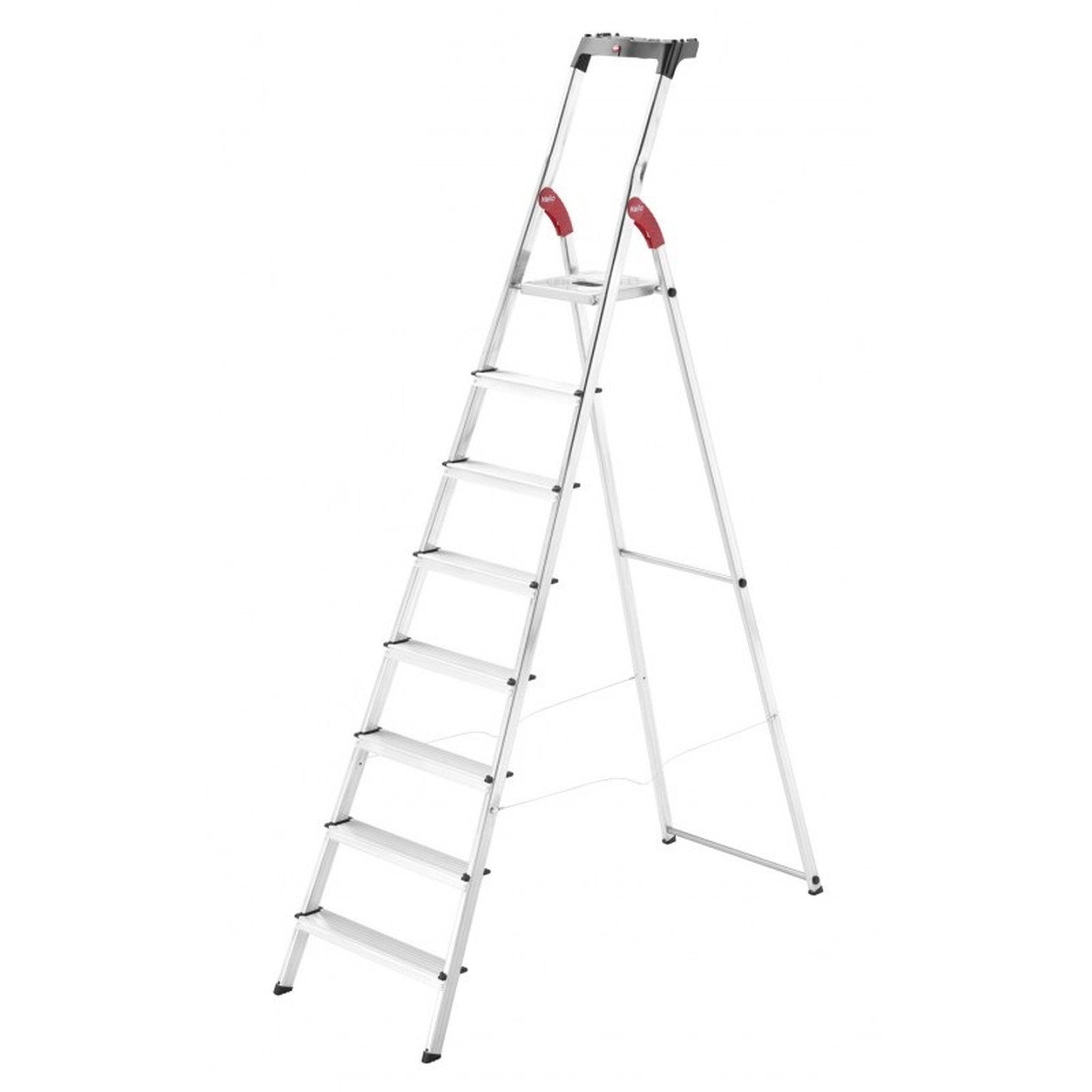 HAILO Escabeau 8 marches 3m45 en aluminium - L60