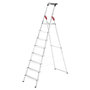 Voir la diapositive 1 : HAILO Escabeau 8 marches 3m45 en aluminium - L60