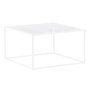 Voir la diapositive 1 : Paris Prix Table Basse en Métal  Netz  80cm Blanc