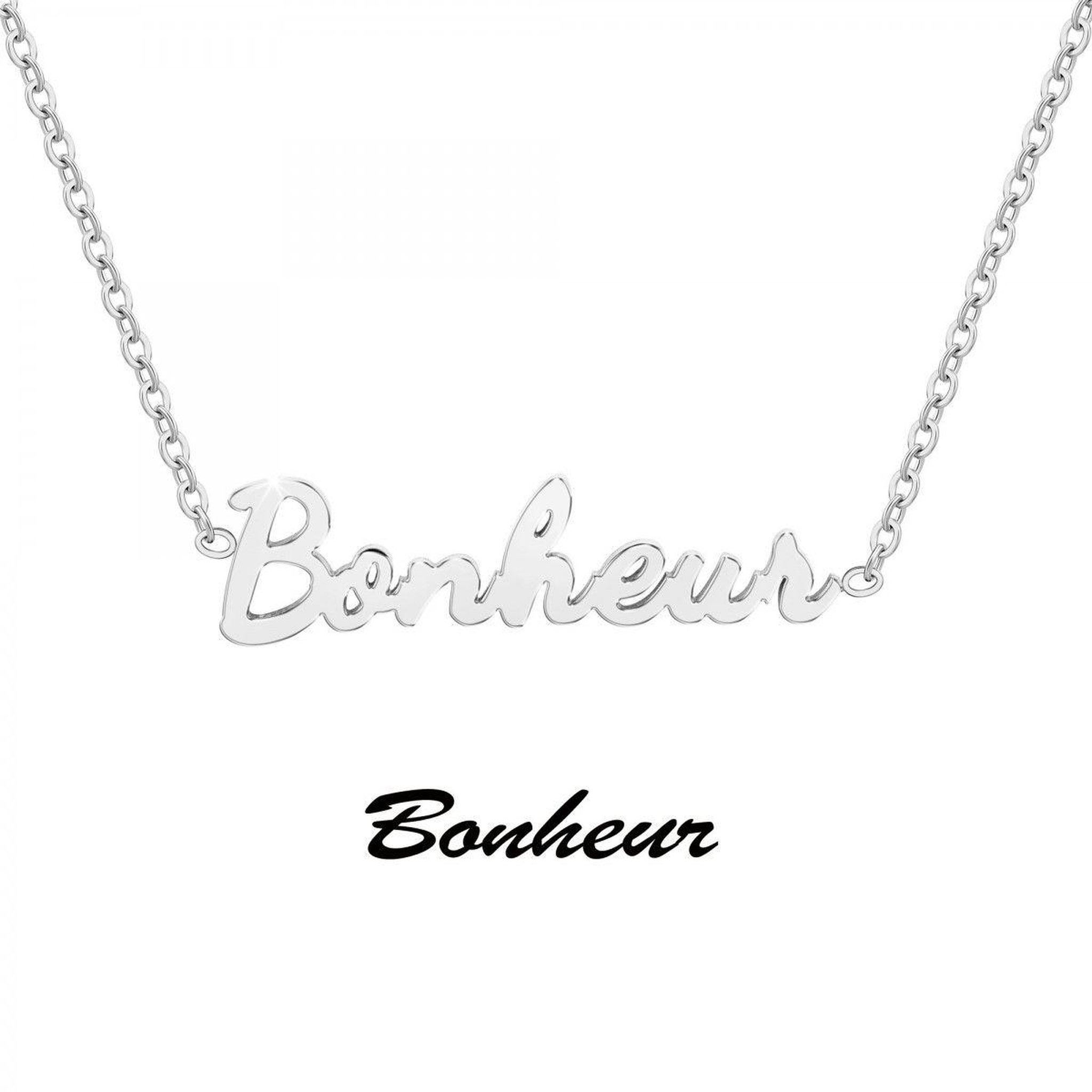 Voir la diapositive 3 : SC CRYSTAL Bonheur - Collier à message