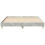 Voir la diapositive 5 : VIDAXL Cadre de lit sans matelas gris beton 180x200 cm bois ingenierie