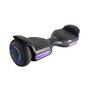 Inovalley Hoverboard noir 6,5'' puissant avec phares multicolores