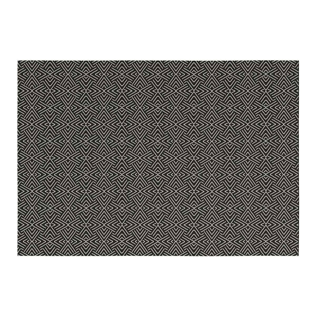 Paris Prix Tapis Tissé Déco  Aztek  160x230cm Noir