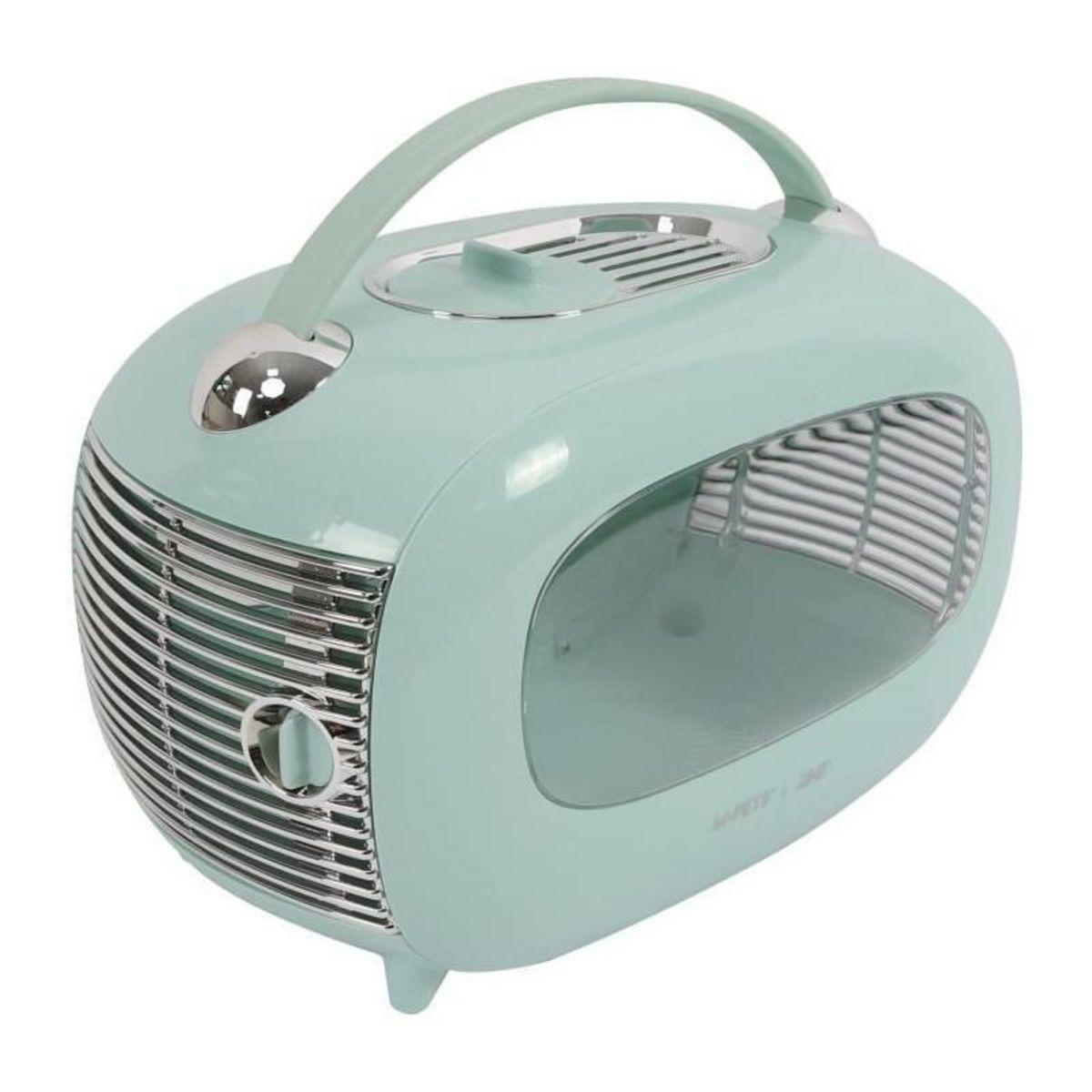 M PETS Caisse de transport - M PETS - SIXTIES Classic - Poignée - Sac a dos - Ouverture arriere - 5 kg max - Bleu