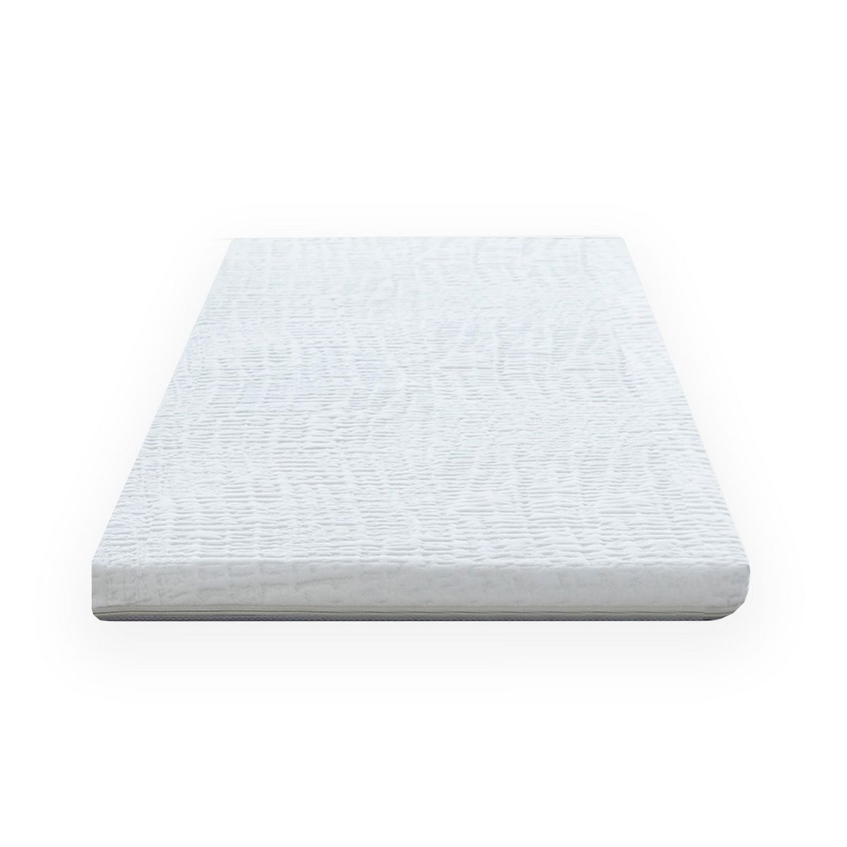 IDLITERIE Surmatelas déhoussable Mousse Haute Résilience 35 kg 7 zones