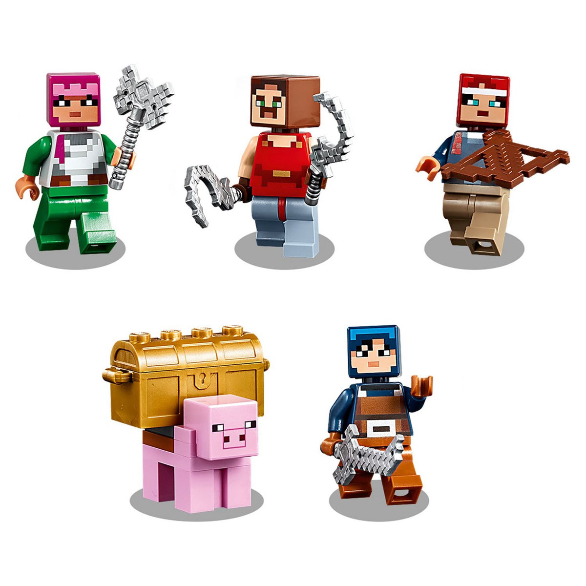 LEGO Minecraft 21163 - La bataille de la Pierre rouge