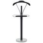 Voir la diapositive 2 : VIDAXL Valet de chambre 45 x 35 x 107 cm Noir et gris