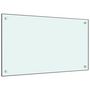 Voir la diapositive 4 : VIDAXL Dosserets de cuisine 2 pcs blanc 70x60 cm verre trempé