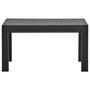 Voir la diapositive 4 : VIDAXL Salon de jardin 2 pcs avec coussins PP Rotin Anthracite