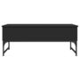 Voir la diapositive 5 : VIDAXL Table basse noir 100x50x40 cm bois d'ingenierie et metal
