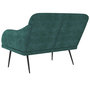 Voir la diapositive 5 : VIDAXL Banc Vert fonce 110x76x80 cm Velours