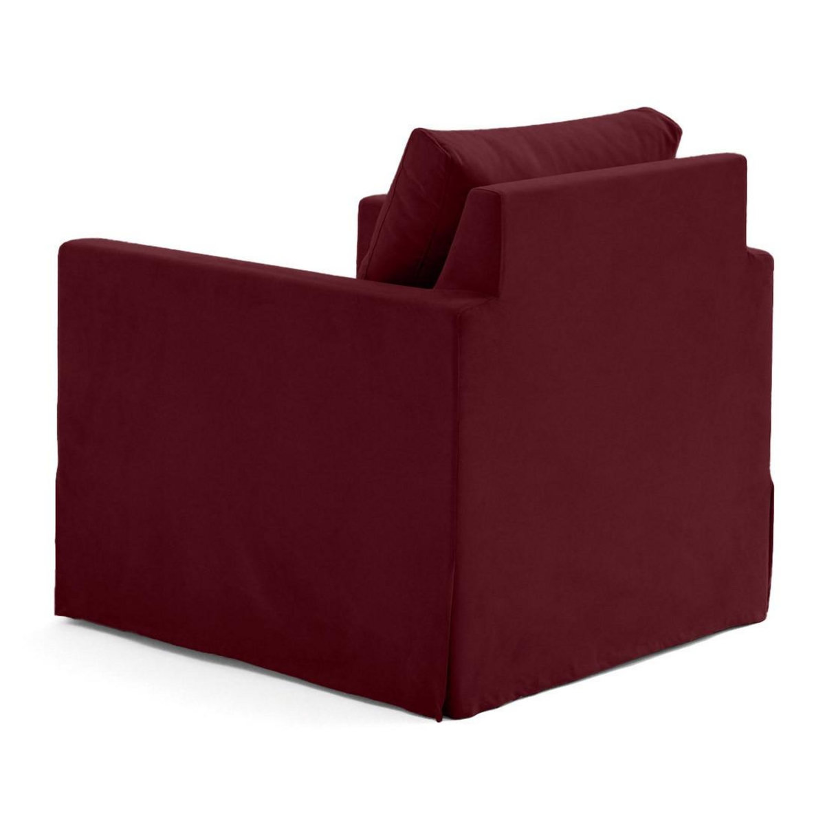 LISA DESIGN Serena - fauteuil déhoussable en tissu