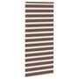 Voir la diapositive 4 : VIDAXL Store zebre marron 115x200cm largeur du tissu 110,9cm polyester