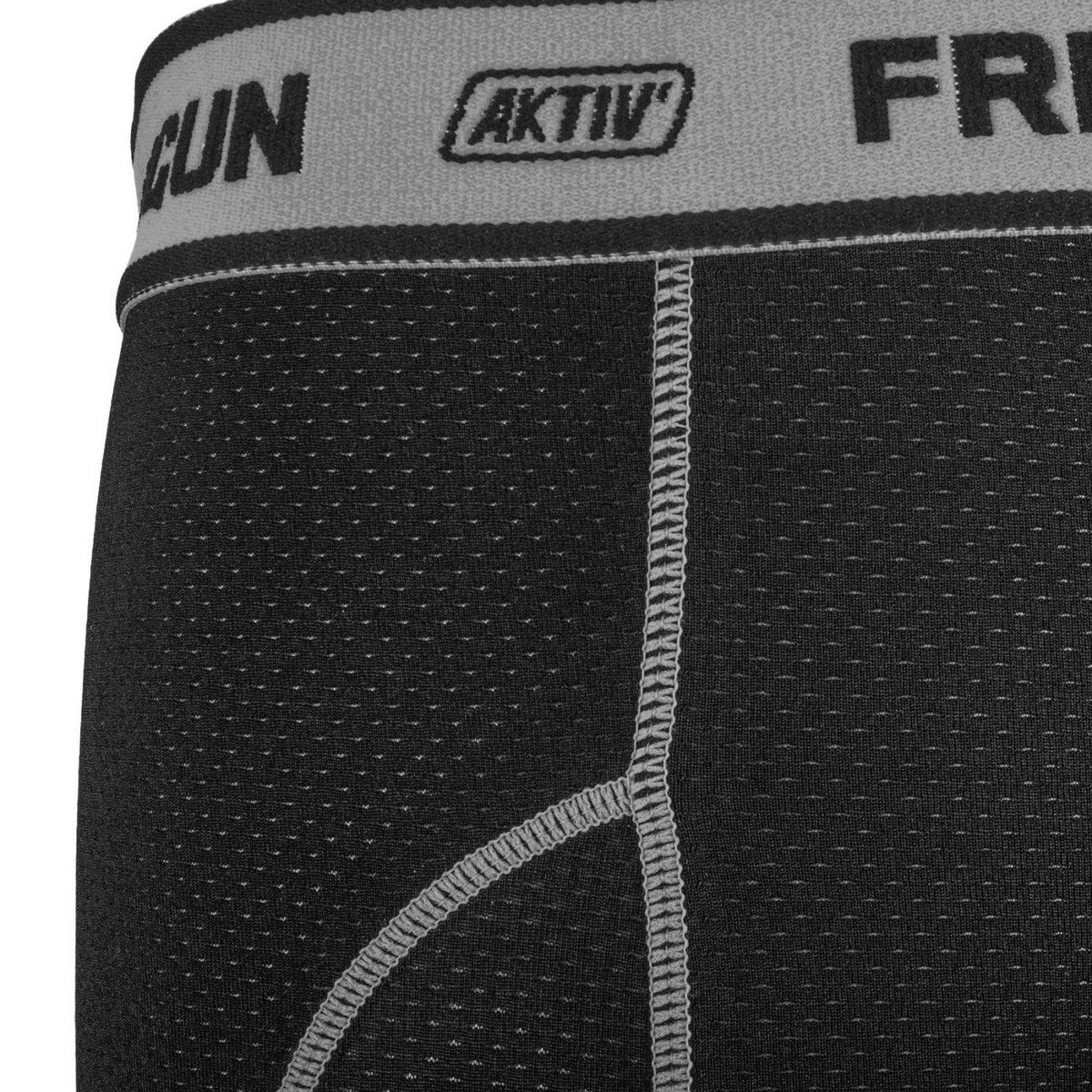 FREEGUN Lot de 4 Boxers homme Aktiv Sport Fluo