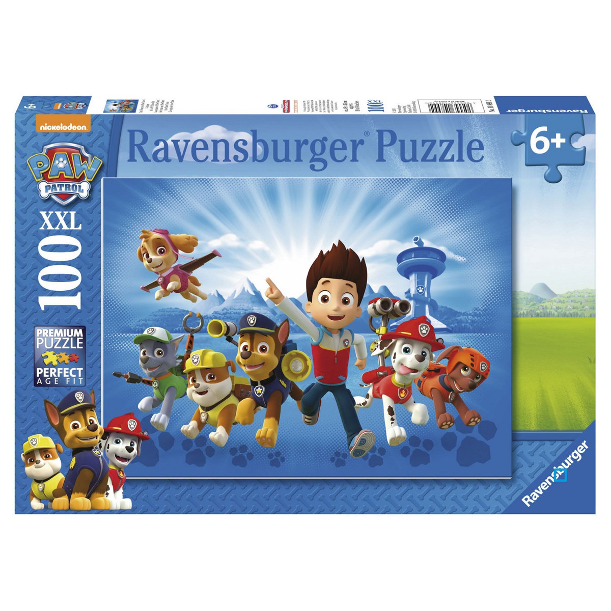 RAVENSBURGER Puzzle 100 pièces - L'équipe de la Pat Patrouille 