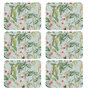 Voir la diapositive 1 : HABITABLE Lot de 6 sets de table motifs tropical BARBARA - 28 x 43 cm - Multicolore