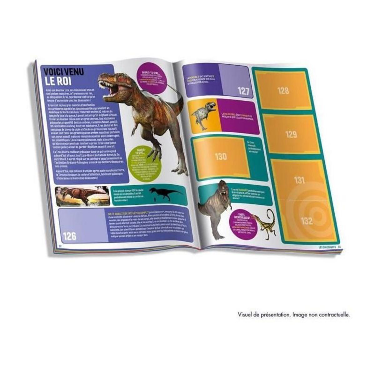Panini Album pour cartes a collectionner - PANINI - DINOS NATIONAL GEOGRAPHIC KIDS - PANINIPEDIA