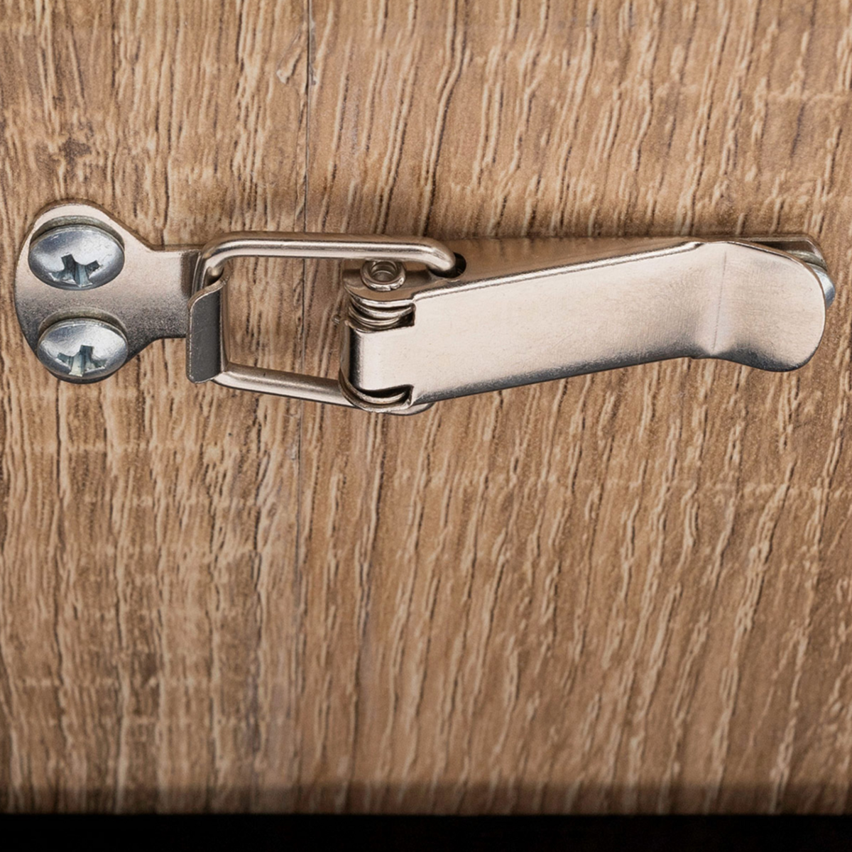 ID MARKET Table scandinave extensible rectangle INGA 4-8 personnes plateau bois pieds noirs 120-160 cm