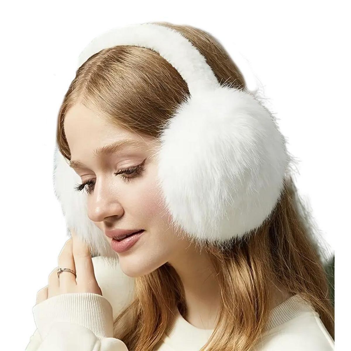 Calvin Klein Cache Oreilles  Stella Green Fourrure Cosy