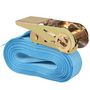 Voir la diapositive 3 : VIDAXL Sangle d'arrimage 4 pcs 0,8 tonne 6 m x 25 mm Bleu