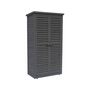 Voir la diapositive 1 : Habitat et Jardin Armoire de jardin  Space  - 87 x 46.5 x 160 cm - Anthracite