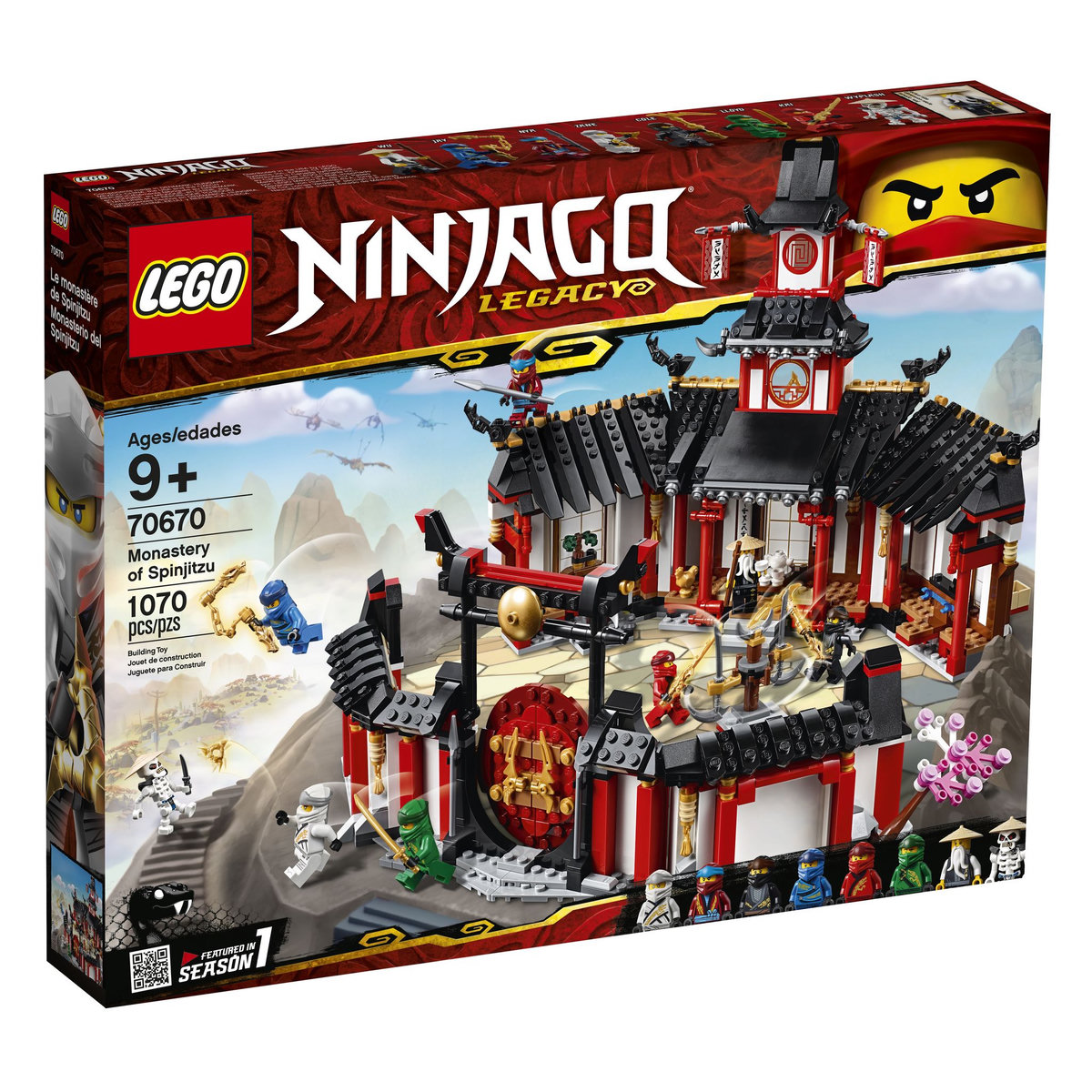 LEGO Ninjago 70670 - Le monastère de Spinjitzu