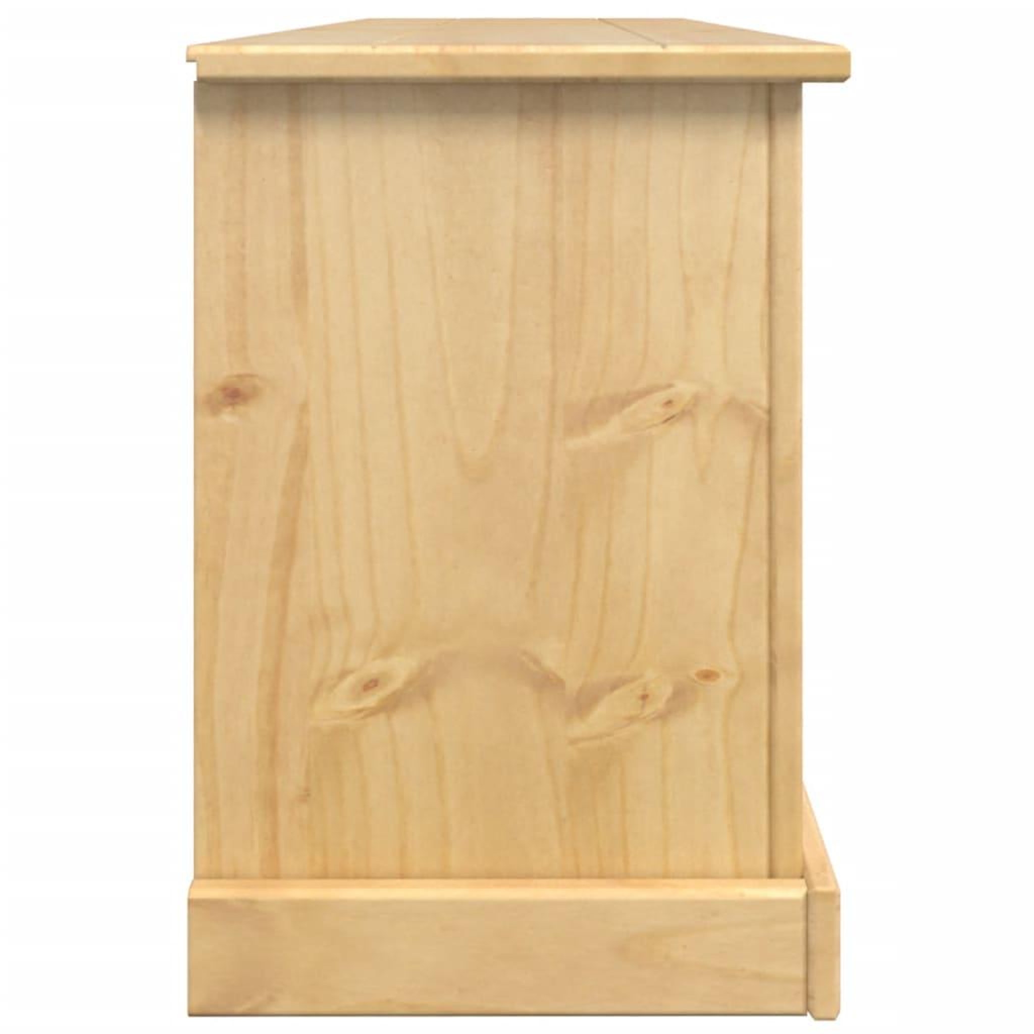 Voir la diapositive 5 : VIDAXL Armoire a chaussures  99x32x47 cm bois de pin massif